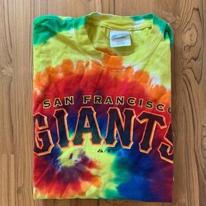 Tye dye giants shirt